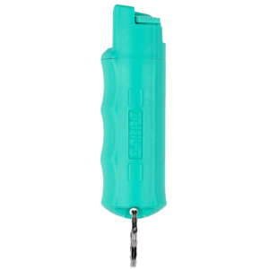 Sabre Pepper Spray, w/ Keychain Mint Green Hardcase in Small Clamshell - HCMT23OC