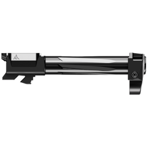 Radian Weapons G19G4ILRN Ramjet + Afterburner Combo 9mm Luger, Compatible w/Glock 19 Gen4, Black Stainless Steel Fluted Barrel