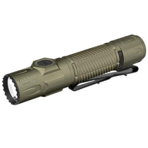 Olightstore Usa Inc Warrior Ultra Flashlight, OD Green 5.47" Length 2,300 Lumens Includes Clip - WARRIORULTRAOG
