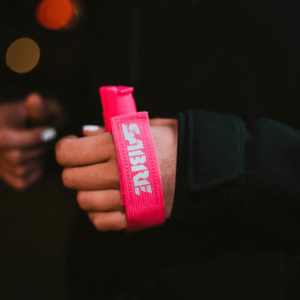 Sabre The Runner Pepper Gel, Pink Features Adjustable Strap 35 Bursts Range 12 ft - P22JPK02