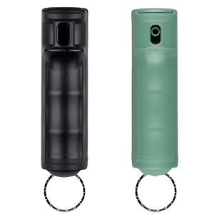 Sabre Pepper Gel Combo Pack, Black/Green Includes Key Ring - F15BKSGG04