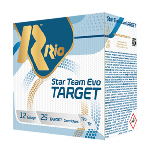  Ammunition STT24LT75 Star Team EVO Target 12 Gauge 2.75 7/8 Oz 7.5 Shot 25 Per Box Ammo