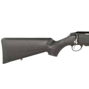 Tikka T3 Lite Rifle, 22.40" Matte Blued Threaded Barrel Blued Drilled & Tapped Steel Receiver Fixed Black Synthetic Stock Right Hand Full Size 3+1rd 300 Win Mag - JRTXE33122MT