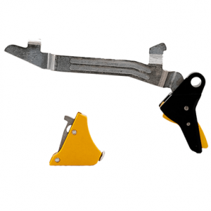 Timney Triggers Alpha Competition Trigger, Gold Aluminum 3 lbs Draw Weight Fits Glock Gen5 - ALPHAGLOCK5LARGEGOLD