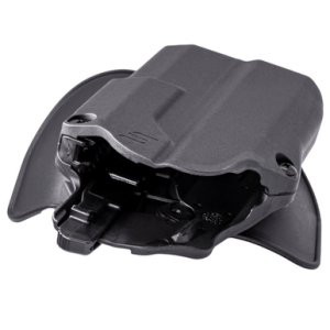 Safariland Solis ALS OWB Holster, Black Belt Slide/Paddle Mount Left Hand 1.50-1.75" Belt Size Compatible w/ Glock 17 - SOLIS1835A0C3412