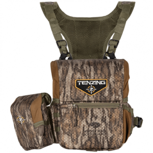 Tenzing Bino Harness, Medium Mossy Oak Bottomland Poly Oxford Over The Shoulder 3 Compartments - TZGBHMOMD