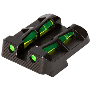 HiViz LiteWave Front Sight, Black Fixed Green/Red Interchangeable Fits Taurus G3/ G3 Tactical/ G3C/ GX4/ GX4XL/ GX4 Carry - TRLW11