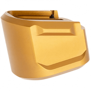 Tyrant CNC Magazine Extension, 5rd Gold Aluminum 9mm Fits Springfield Echelon - TDECHEMAGEX17GOLD