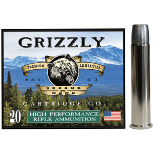 Grizzly Ammo Wide Long Nose Gas Check Ammo, +P 460gr 20 Per Box/10 Case 45-70Gov - GC45/70+P8