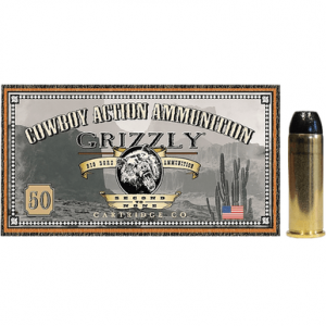 Grizzly Ammo Round Nose Flat Point Ammo, 200gr 50 Per Box/10 Case 44Mag - GC44M2