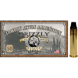 Grizzly Ammo Semi Wad-Cutter Ammo, 158gr 50 Per Box/10 Case 357Mag - GC357M2