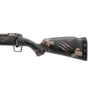 Fierce Firearms Carbon Rogue Rifle, 22" Hand Lapped/Match Grade Threaded Barrel Smoked Bronze Cerakote Steel Receiver Sonora Carbon Ambush Camo Fierce Rogue Carbon Fiber Stock Left Hand Full Size 3+1rd 6.5 PRC - ROG65PRC22BRSLH