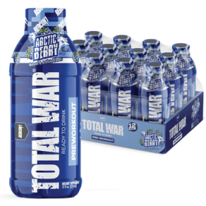 Redcon1 Total War Ready to Drink, Artic Berry 12 oz 12 Pack - RC1TWRTDAB-12