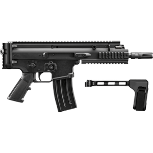 FN 38101886 SCAR 15P 300 Blackout 30+1 7.50" Black Pistol