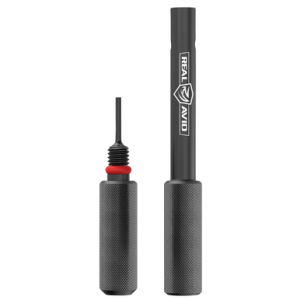Real Avid Pivot Pin Tool, Black with Knurled Handle 2 Piece for AR-10 - AVAR10PPT