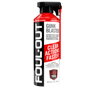 Real Avid Foul-Out Gun Blaster Cleaner/Degreaser, 12 oz Aerosol Against Carbon Fouling / Grease / Oil for Firearms - AVDCB12A