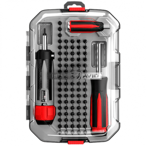 Real Avid Smart-Torq & Driver Master Set, Black Oxide 83 Pieces Universal Firearm - AVSTDMS