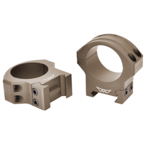Warne HyperLite Scope Rings, Dark Earth Cerakote MagnaFusion Alloy 1" Tube Picatinny/Weaver/Maxima Fits Tikka - 8502TM