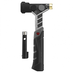 Real Avid Armorer's Hammer, Black/Stainless Features Magnetic Pin Starter & Interchangeable Heads Includes Roll-Pin Punch Starter - AVARMHAM