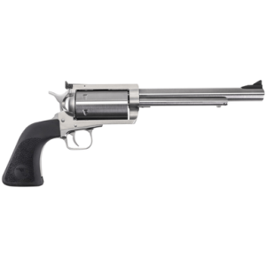 Magnum Research BFR Revolver, 7.50" Brushed Rifled Steel Barrel & Cylinder Stainless Steel Frame Black Hogue Rubber Grip Exposed Hammer Extra Large 6 Shot 30-30 Win - BFR303076