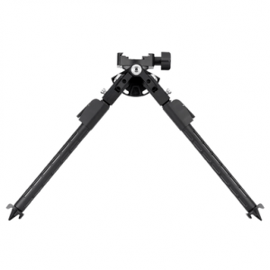 Mdt Sporting Goods Inc 106343BLK CKYE-POD Single Pull Bipod 9-15" High Black Anodized Aluminum