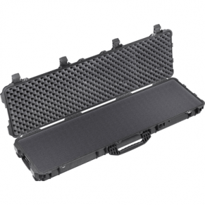 Pelican Protector Long Case, 41.80" Black Polypropylene Foam Padding Crush/ Dust Proof / Watertight 50.38" L x 13.33" W x 5.33" D Interior Dimensions - 0175000000110