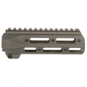 Q LLC Q-Sert AR Handguard, 6" Aluminum Clear Anodized Finish for AR-15 Rifle - ACCHGARQSERT6