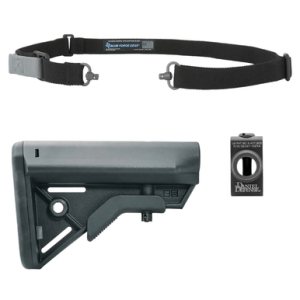 Blue Force Gear Army Sling Kit, Black Includes B5 Stock - KSP0088BK