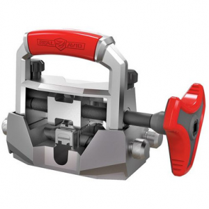 Real Avid AVMSP Master Sight Pusher Gray/Red Handgun Ergonomic Red Handle