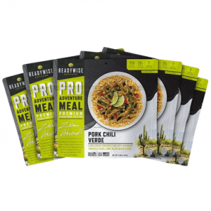 ReadyWise Pork Chili Verde Outdoor Food Kit, 2 Servings Per Pouch 6 Per Case - RW05191
