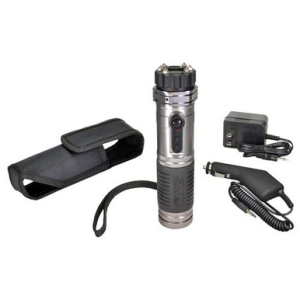 Zap Light Stun Gun/Flashlight, Silver Range of Contact - ZAPL