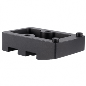 Trijicon AC32118 Accessory Plate Q-LOC/RMR Footprint, Matte Black Aluminum