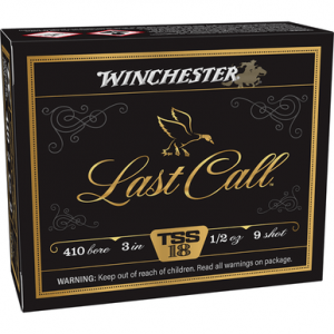 Winchester Ammo Last Call TSS Ammo, 3" 1/2oz Tungsten 9Shot 10 Per Box/10 Case 410 Gauge - LCTSS4139