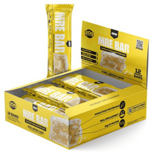 Redcon1 MRE Protein Bar, Iced Lemon Cake 12 Pack - RC1MREBILC12