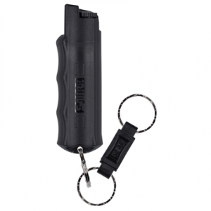 Sabre Red USA Formula Spray Pepper Spray, Black 25Bursts Range 10ft - HC14BKUS02