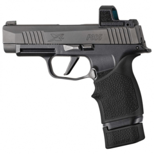 Hogue OverMolded Extension Base Pad, 15rd Black Rubber Cobblestone Fits Sig Sauer P365X/XL - 18050