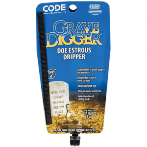 Code Blue Grave Digger Doe Estrous, Deer 2 oz Dripper - OA1425