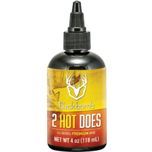Hunters Specialties Buck Bomb 2 Hot Does, Deer Attractant Doe In Estrus Scent 4 oz - HS-BB-200053