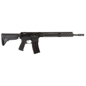 BCM 653790 RECCE-16 KMR-A 300 Blackout 16" 30+1 Black Hard Coat Anodized, Manganese Phosphate, 6 Position Stock, Bravo Mod 3 Grip