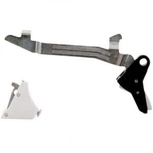Timney Triggers Alpha Competition Trigger, Silver Anodized Aluminum 3 lbs Draw Weight Fits Glock 20/20MOS/21/21MOS/29/30 Gen 5 Large Frame 10mm/45 ACP - ALPHAGLOCK5LARGESILVER