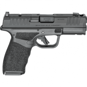 Springfield Armory Hellcat Pro OSP Pistol, 3.70" Black Melonite Steel Barrel & Integrated Compensator/Optic Ready/Serrated Steel Slide Polymer Frame w/Picatinny Rail Crimson Trace CTS-1500 Red Dot Gear Up 25 Pkg 10+1rd 9mm - HCP9379BOSPLCCOMPGU25