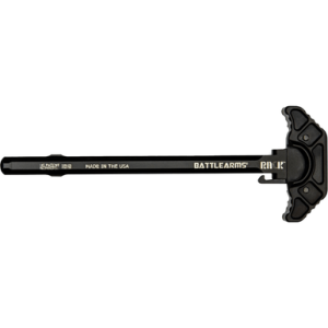 Battle Arms Development Rack15 MOD C Charging Handle, Black Ambidextrous Hand AR-15 - BAD-RACK-15-C
