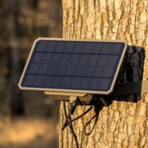Moultrie 3.4W Solar Power Pack, Water Resistant Includes USB-C / Angeled Mount / Adjustable Strap Compatible w/ EDGE Series Cameras - MMA-14206