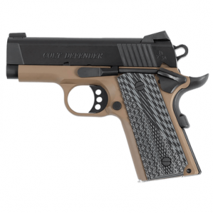 Colt 1911 O7800XEFDE Defender 45 ACP 7+1 3" Flat Dark Earth Pistol