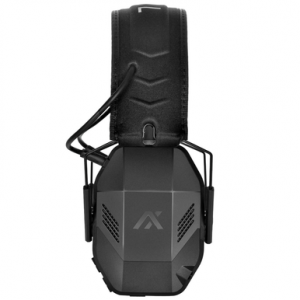 Axil LLC MX Pro Earmuffs, Black 23 dB Over the Head USB-C Bluetooth 5.3 Dust Resistant/ Sweat Resistant/ Water Resistant - MXPROE