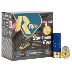 Rio Ammunition ST3275 Star Team EVO 12 Gauge 2.75" 1 1/8oz 7.5 Shot 25 Per Box