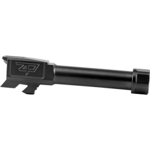 Zaffiri Precision Match Grade Barrel, 3.92" Black 416R Stainless Steel 1/2"x28 Thread 9mm Fits G43/43X - ZP.43BTBN
