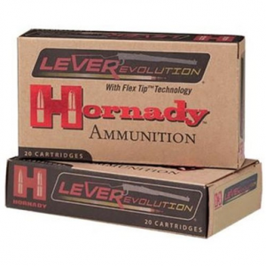 Hornady 82240 LEVERevolution 338 Marlin Express 200 gr Flex Tip eXpanding 20 Per Box/ 10 Case