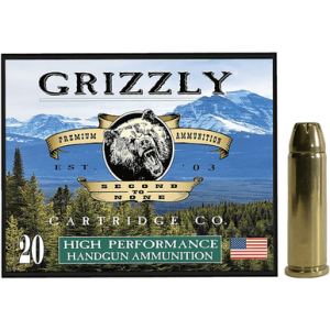 Grizzly Ammo Jacketed Hollow Point Ammo, 148gr 20 Per Box/10 Case 38 Special - GC38SP3