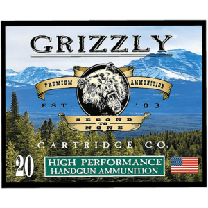 Grizzly Ammo Full Metal Jacket Flat Point Ammo, 148gr 20 Per Box/10 Case 38 Special - GC38SP9